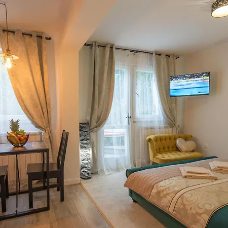 Wellness D'or - Exclusive New With Whirlpool, Sauna, Sunny Terrace, Private Parking شقة بوريتش